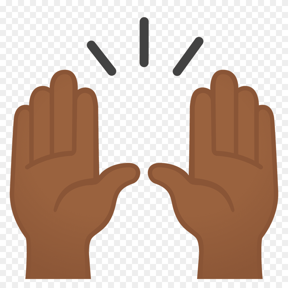 Raising Hands Emoji Clipart, Body Part, Finger, Hand, Person Png Image