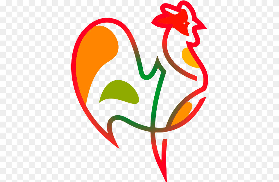 Raising Happy Chickens Logo Galo Logo, Light Free Png