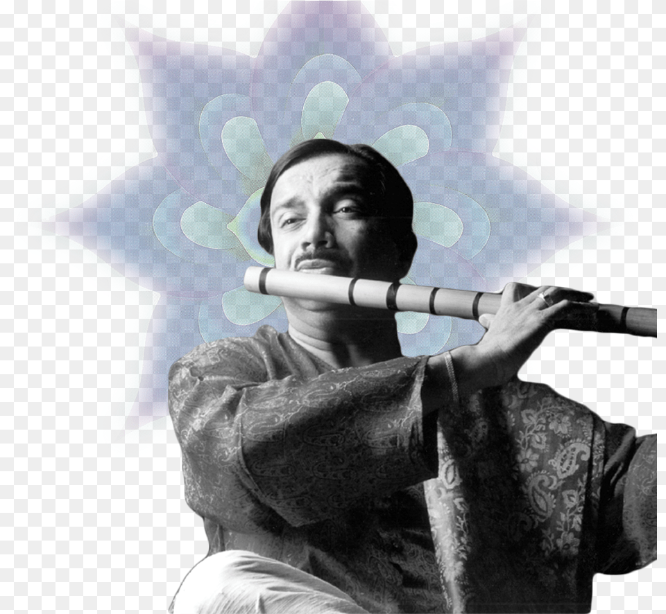 Rajendra Teredesai Playing Flute Flute, Adult, Female, Person, Woman Free Png