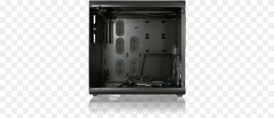 Rajintek Thetis Black Window Atx Tempered Glass Side, Computer Hardware, Electronics, Hardware, Monitor Free Png
