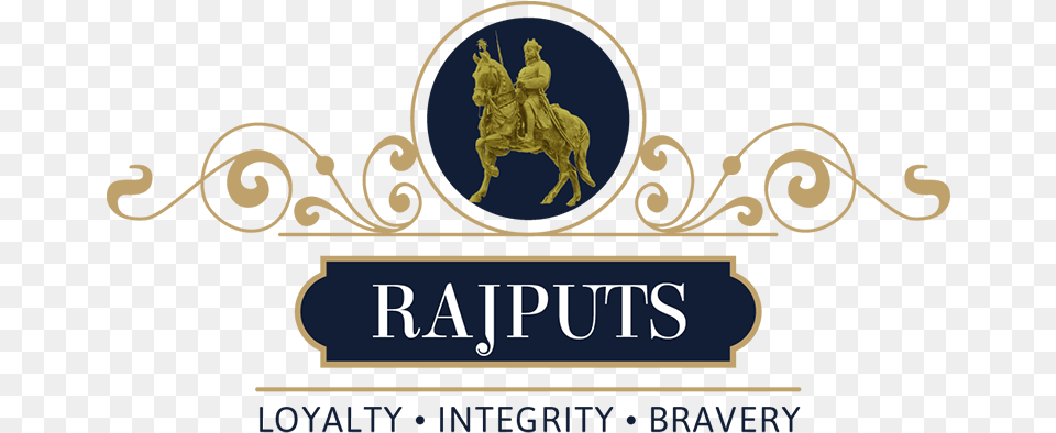 Rajput Provinces Of India Rajputs Logo, Person, Animal, Horse, Mammal Free Transparent Png