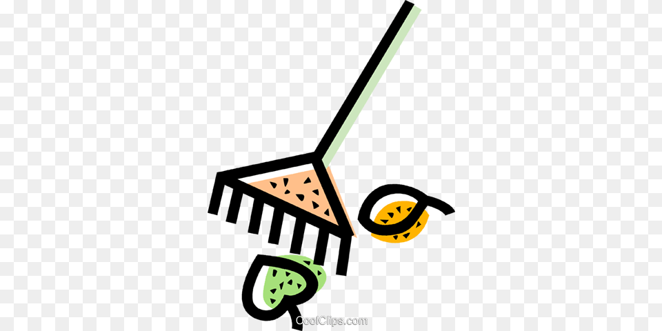 Rakes Royalty Free Vector Clip Art Illustration, Device, Grass, Lawn, Lawn Mower Png Image