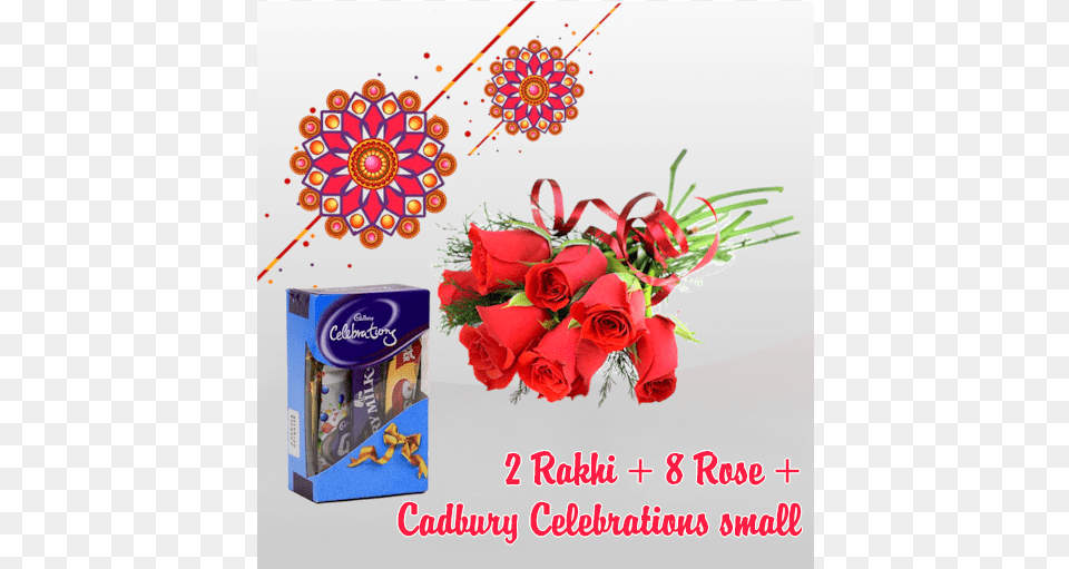 Rakhi 8 Rose Cadbury Celebbration Small Hnh Nh Hoa Hng P, Art, Flower, Flower Arrangement, Flower Bouquet Free Png