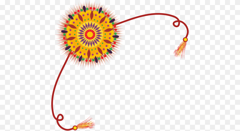 Rakhi Clipart Raksha Bandhan Clipart, Flower, Plant, Art, Pattern Free Transparent Png