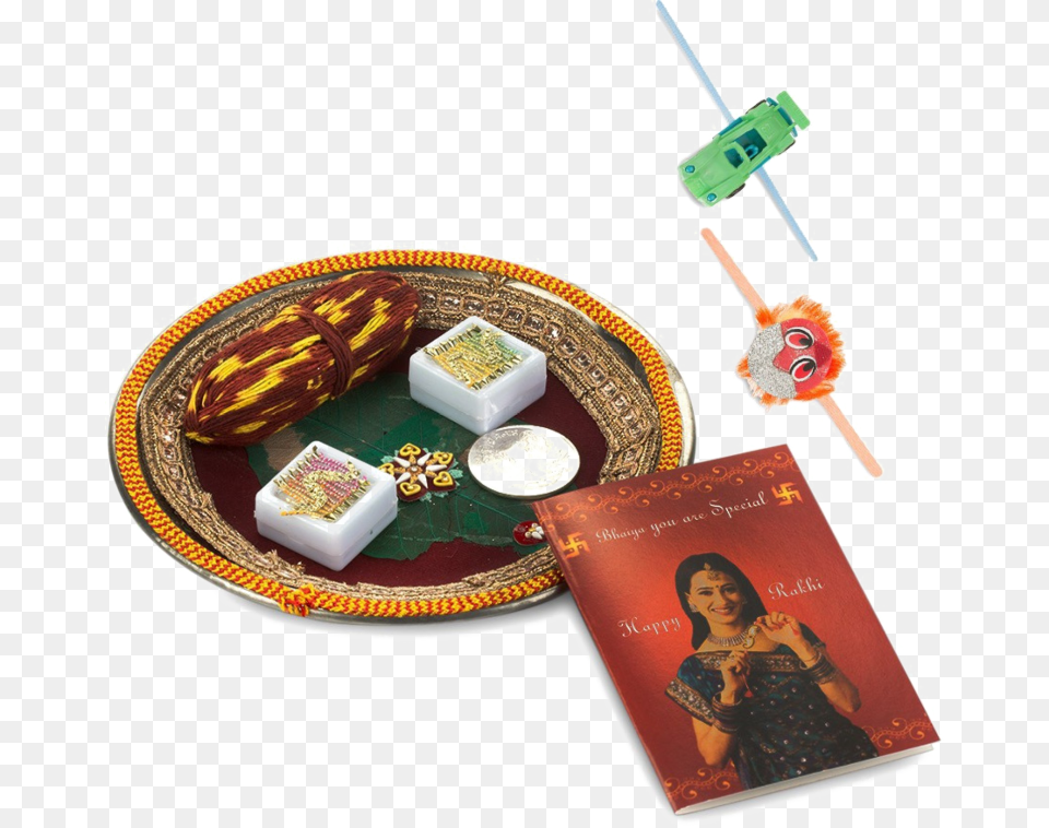 Rakhi With Thali, Book, Publication, Adult, Female Png