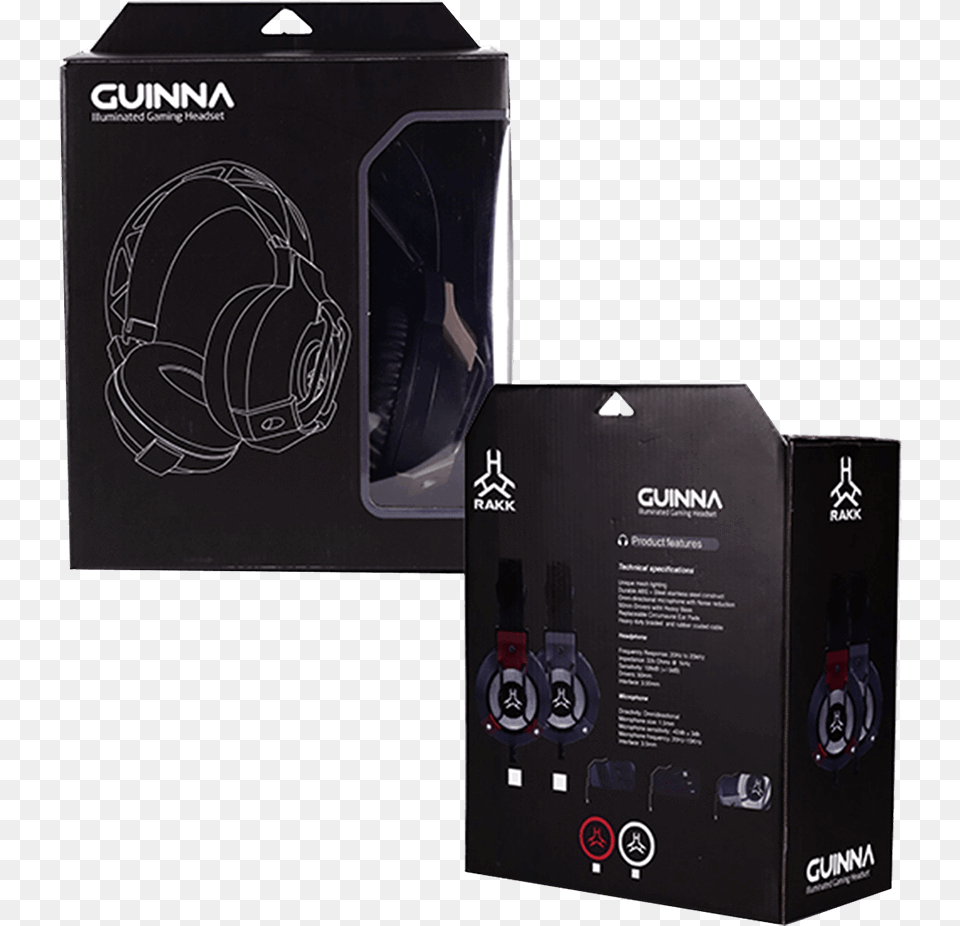 Rakk Guina Illuminated Gaming Headset White Boxclass, Electronics Png