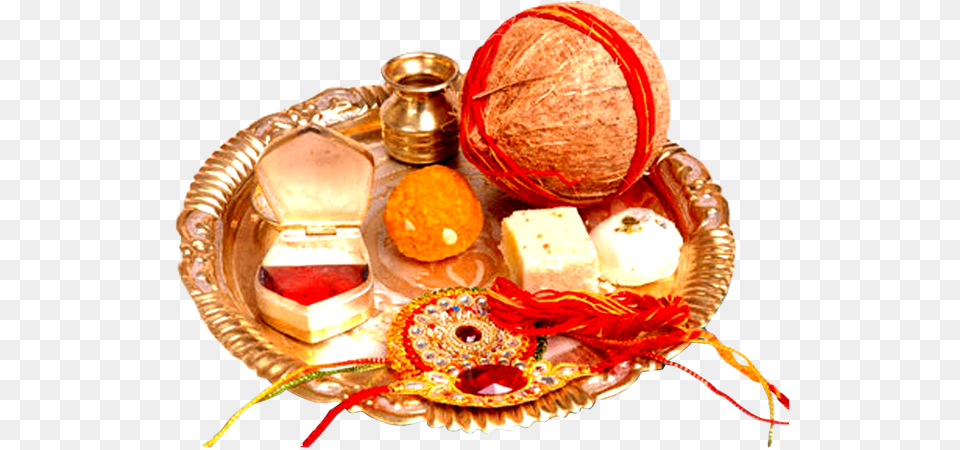 Raksha Bandhan Puja Thali Happy Raksha Bandhan 2019, Food Png Image