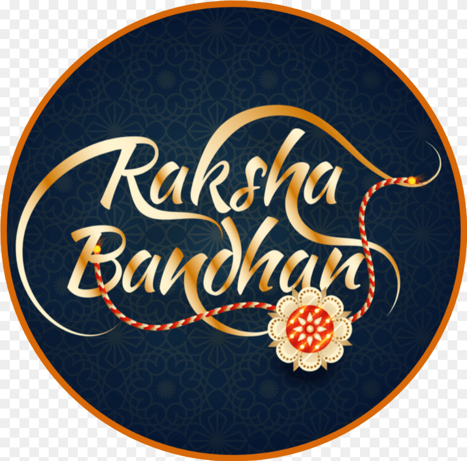Raksha Bandhan Raksha Bandhan Images Picsart Calligraphy, Accessories, Pattern, Disk, Logo Png Image