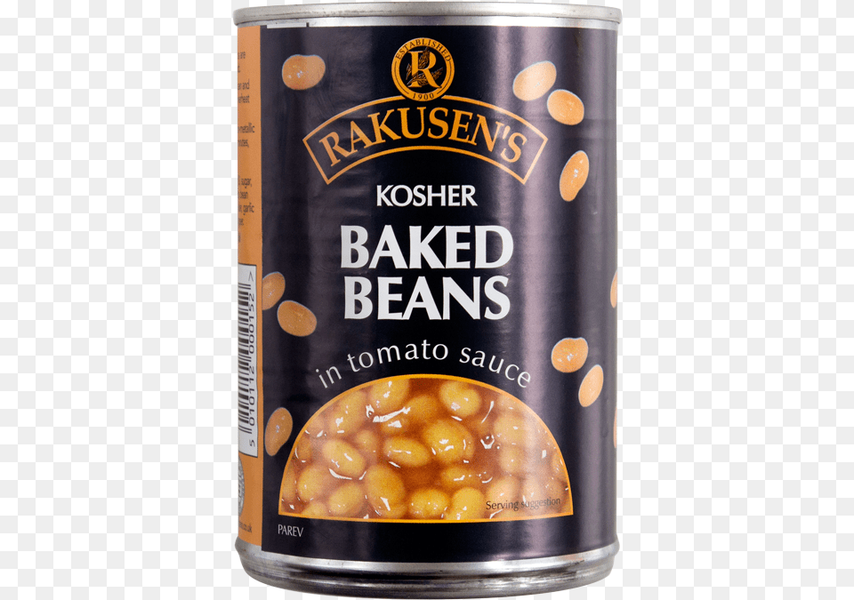 Rakusens Baked Beans, Tin, Food, Produce, Can Free Transparent Png