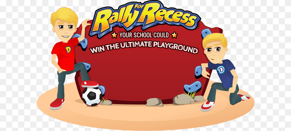 Rally For Recess Danimals Win New Playground For Cartoon, Baby, Person, Face, Head Free Png