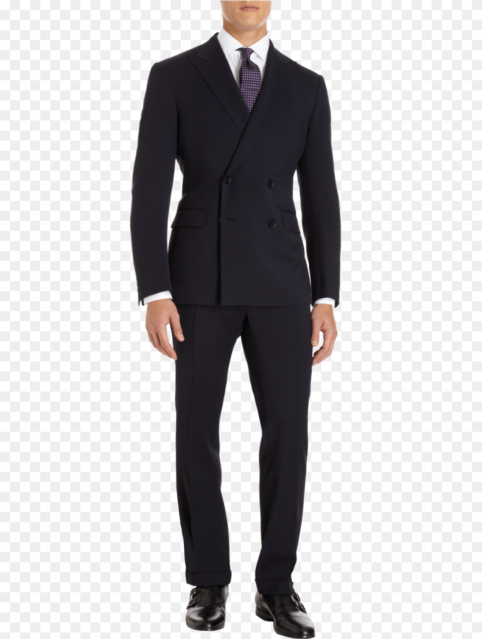 Ralph Lauren Black Label Two Reiss Double Breasted Navy Suit, Tuxedo, Clothing, Coat, Formal Wear Png Image