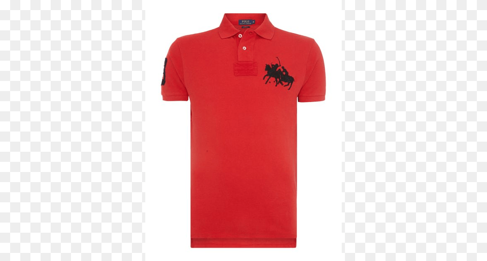 Ralph Lauren Custom Fit Double Pony Mens Polo Shirt, Clothing, T-shirt Free Transparent Png