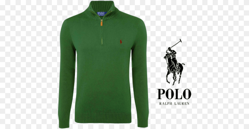 Ralph Lauren Half Zip Custom Fit Olive Green Sweater Polo Ralph Lauren, Clothing, Knitwear, Long Sleeve, Sleeve Png Image