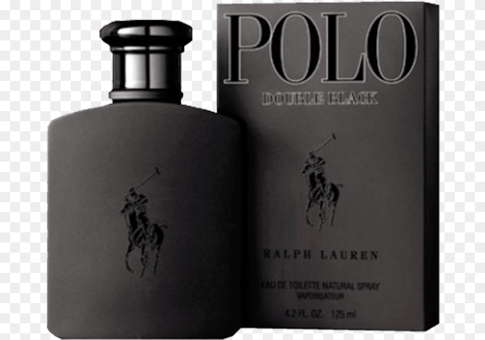 Ralph Lauren Polo Double Black Eau De Polo Double Black Perfume, Bottle, Aftershave, Cosmetics Free Transparent Png