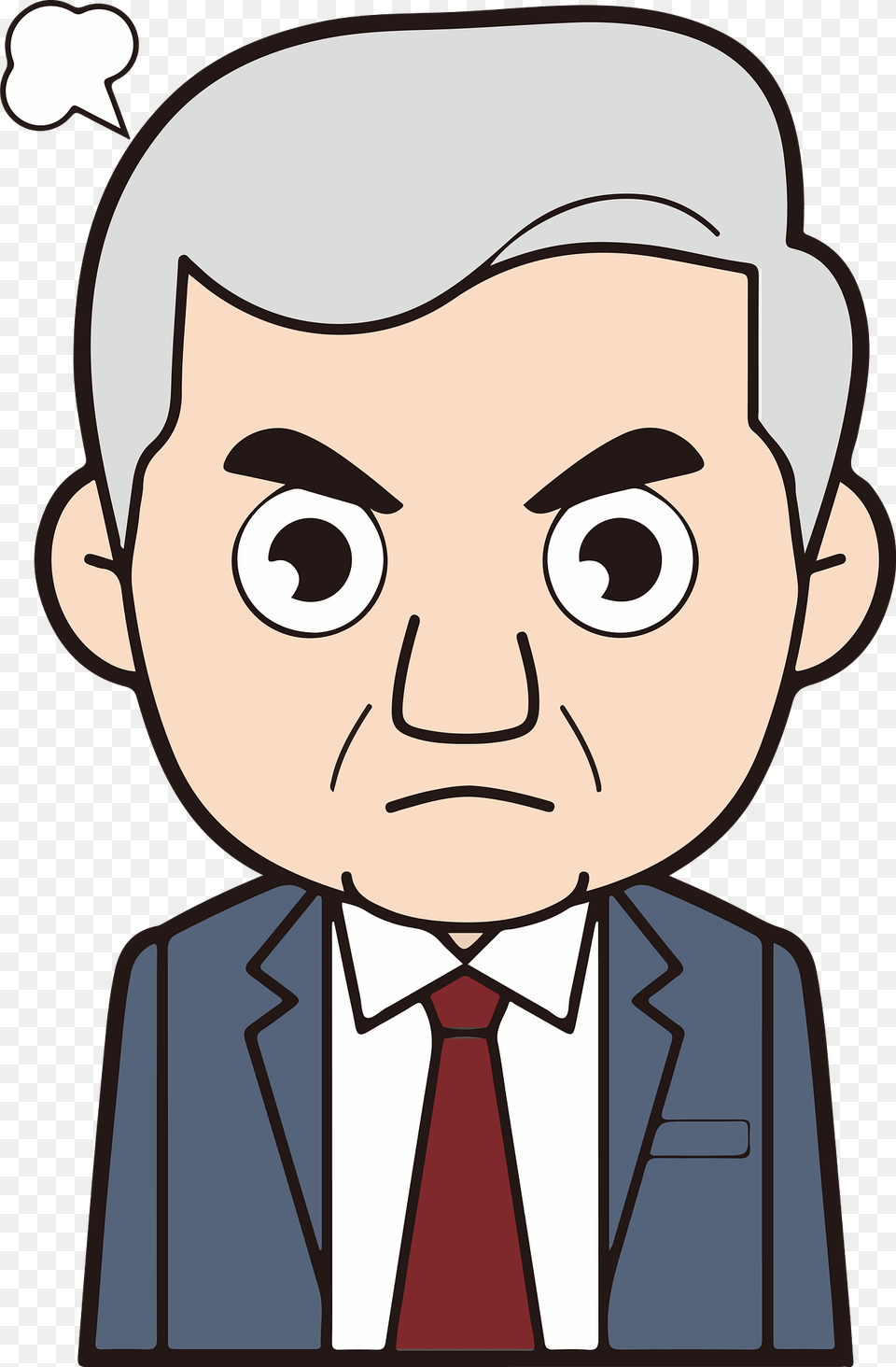 Ralph Owner Manager Is Angry Clipart, Accessories, Tie, Formal Wear, Comics Free Transparent Png