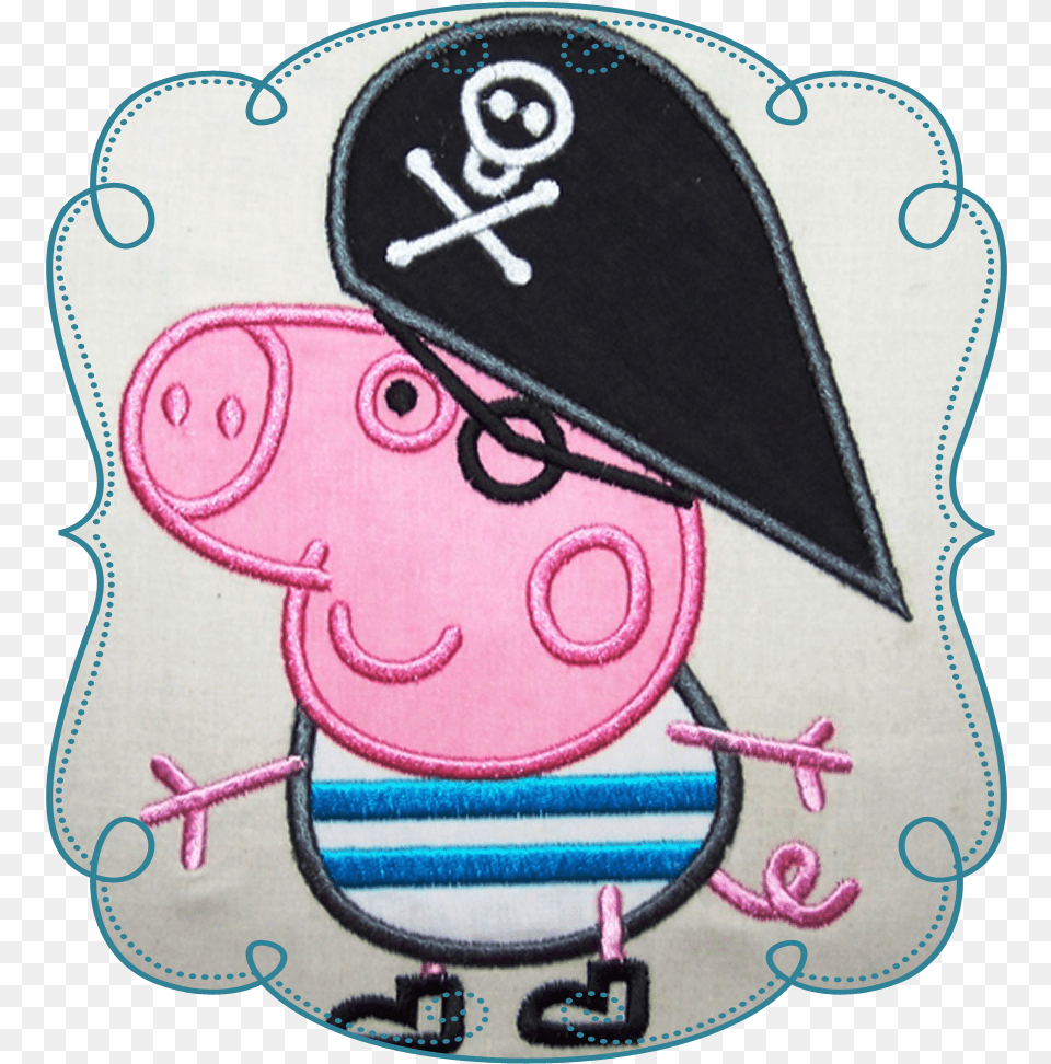 Ralph Pirate, Applique, Pattern, Embroidery Free Transparent Png