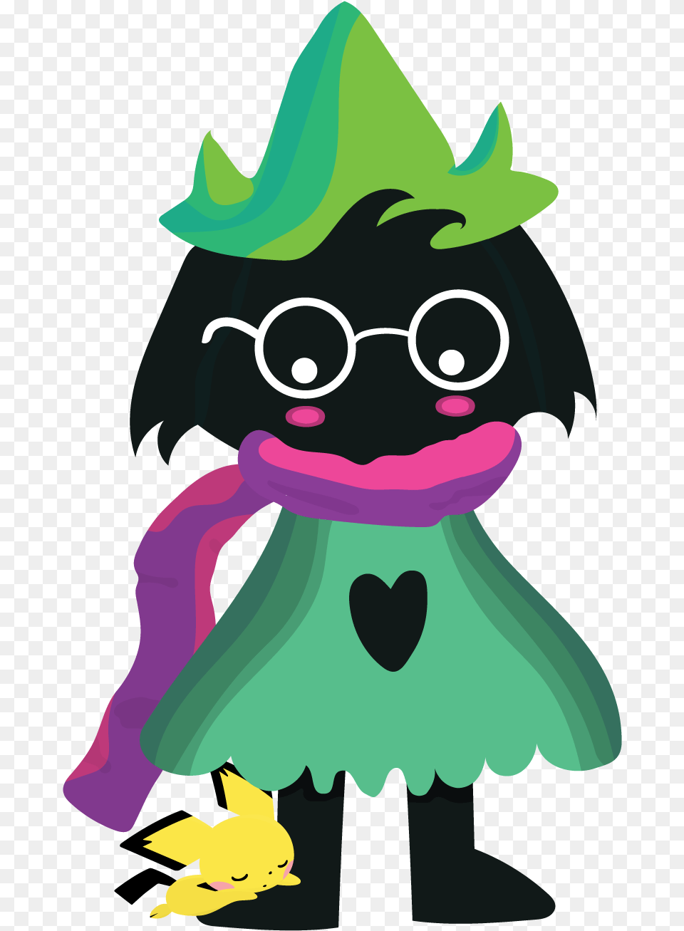 Ralsei And Pichu Album On Imgur Cartoon, Baby, Person Png Image