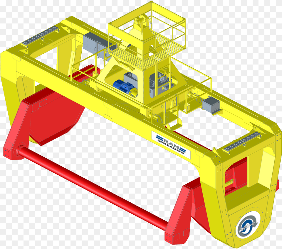 Ram 4121 Mhc Crane Construction Set Toy, Bulldozer, Cad Diagram, Diagram, Machine Png Image