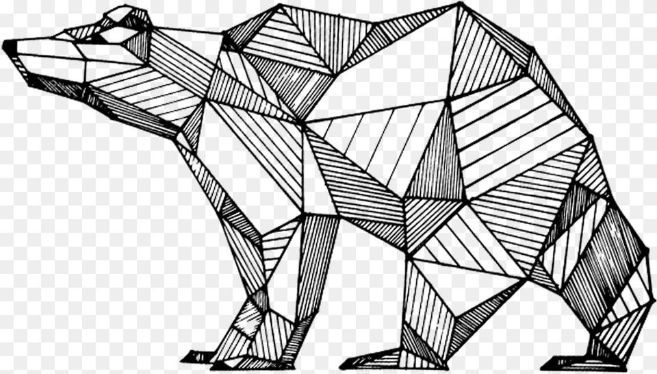 Ram Animal Animal Geometric Line Art, Gray Free Transparent Png