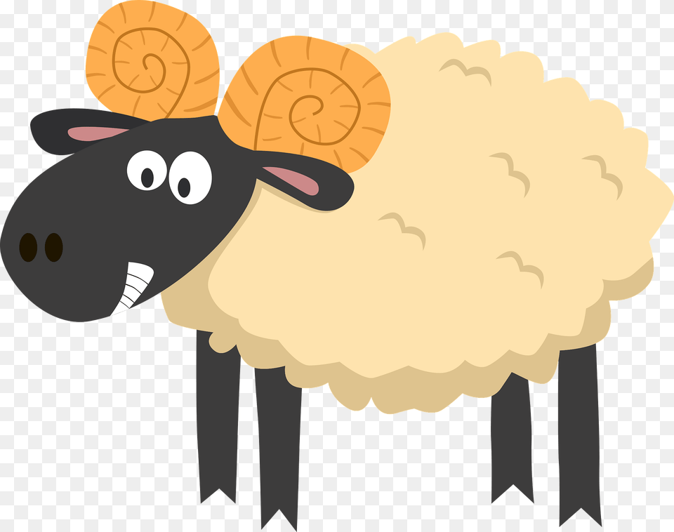Ram Clipart, Livestock, Baby, Person, Animal Png