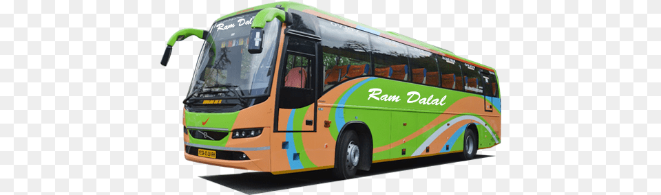 Ram Dalal Travels National Capital Region, Bus, Transportation, Vehicle, Tour Bus Free Png Download