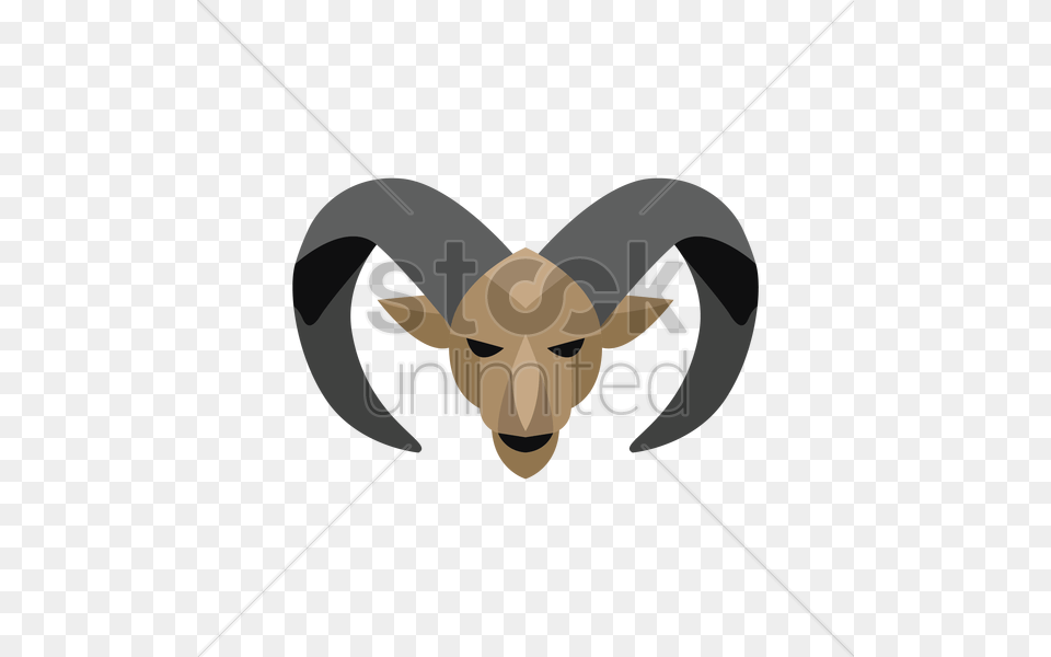 Ram Head Vector Animal, Face, Person, Mammal Png Image