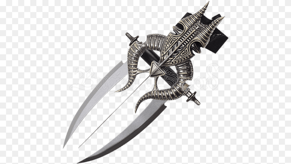 Ram Horn Triple Wrist Blade Wrist Mounted Blade, Dagger, Knife, Weapon, Sword Free Transparent Png