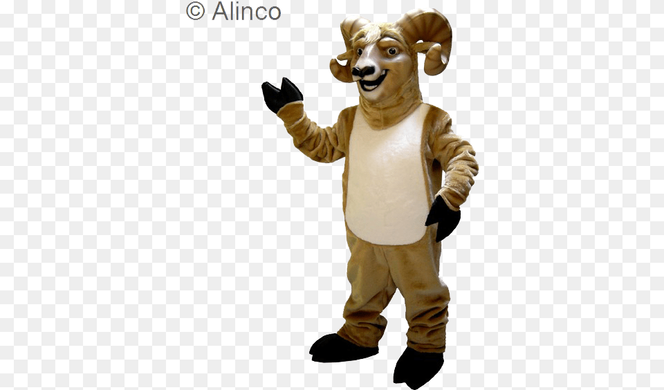 Ram Mascot Costume, Adult, Male, Man, Person Png Image
