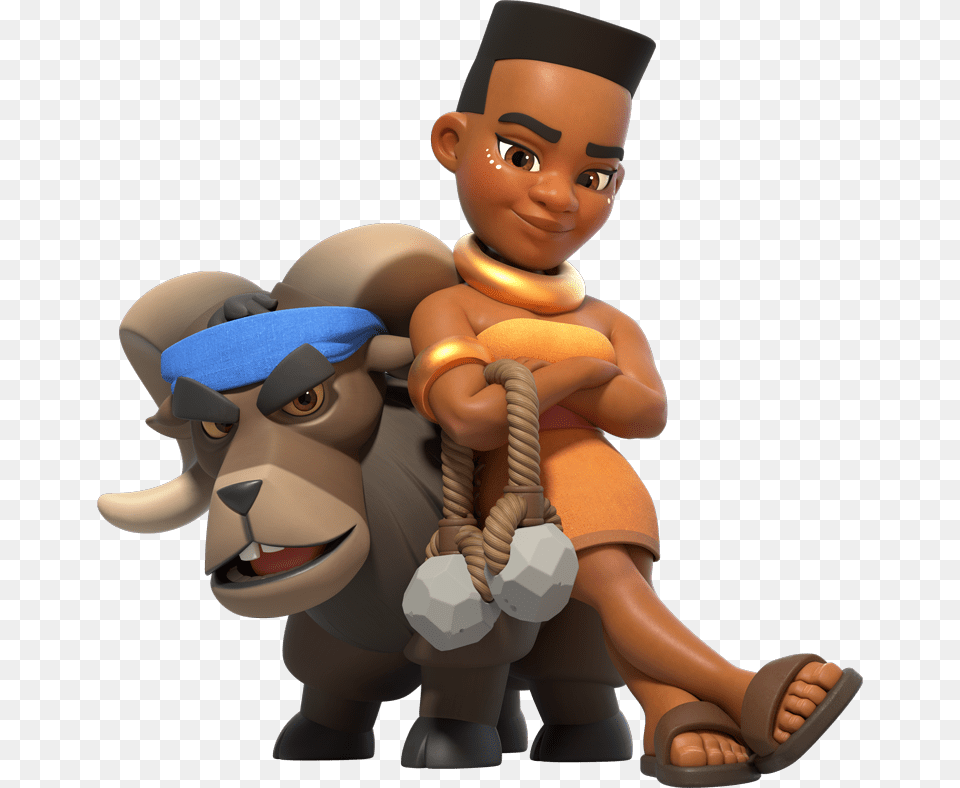 Ram Rider Challenge Clash Royale Ram Rider, Face, Head, Person, Toy Free Png Download