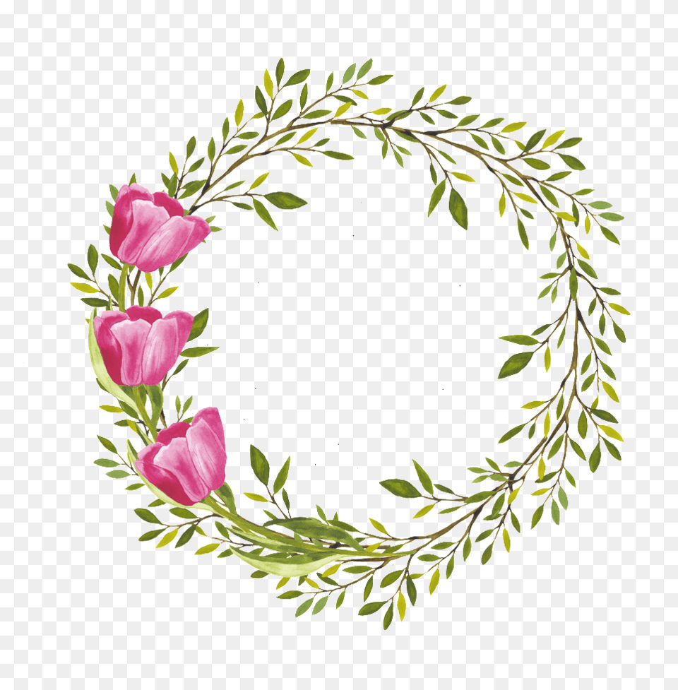 Rama Flores Salpicadas De Personalised Watercolor Floral Wreath Bridemaids Tote, Flower, Plant, Rose, Flower Arrangement Free Png Download