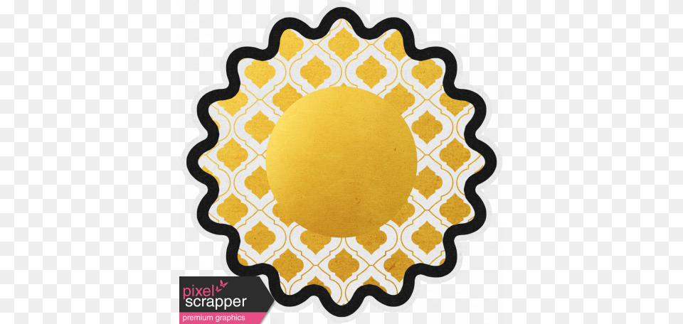 Ramadan Flower Gold Graphic, Home Decor, Animal, Reptile, Rug Free Png Download