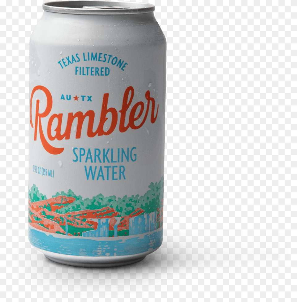 Rambler Sparkling Water Nectar, Can, Tin, Alcohol, Beer Png