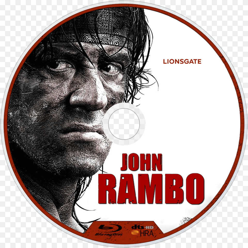 Rambo, Adult, Disk, Dvd, Male Free Png