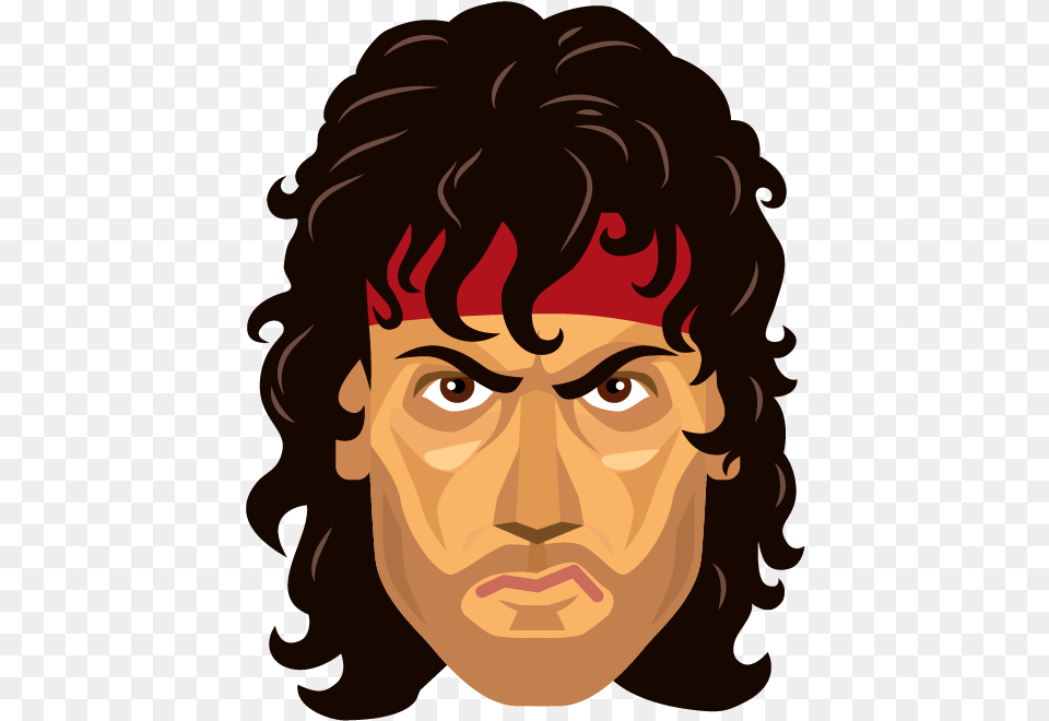 Rambo, Portrait, Face, Photography, Head Free Png