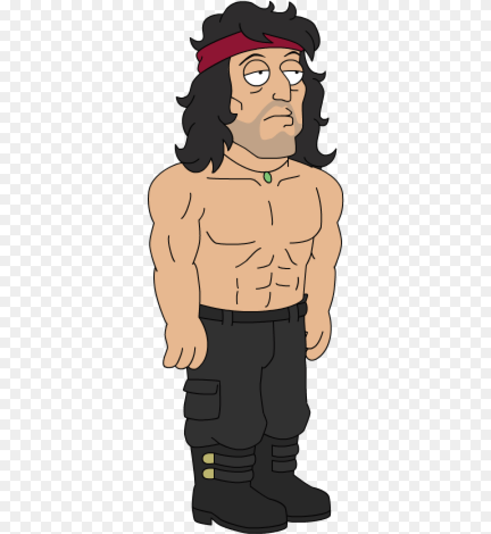 Rambo Animation, Adult, Male, Man, Person Png Image