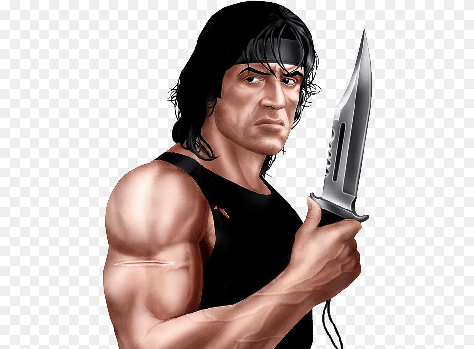 Rambo Rambo, Blade, Dagger, Knife, Weapon Png