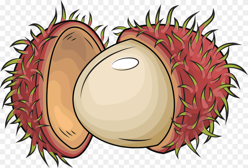 Rambutan Clipart, Food, Fruit, Plant, Produce Png Image