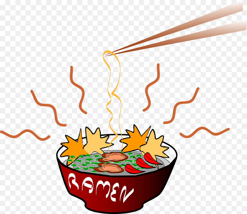 Ramen Clipart, Dish, Meal, Lunch, Food Png Image