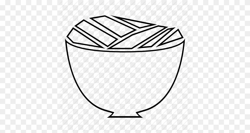 Ramen Clipart Miso Soup, Bowl, Cutlery, Jar Free Png Download