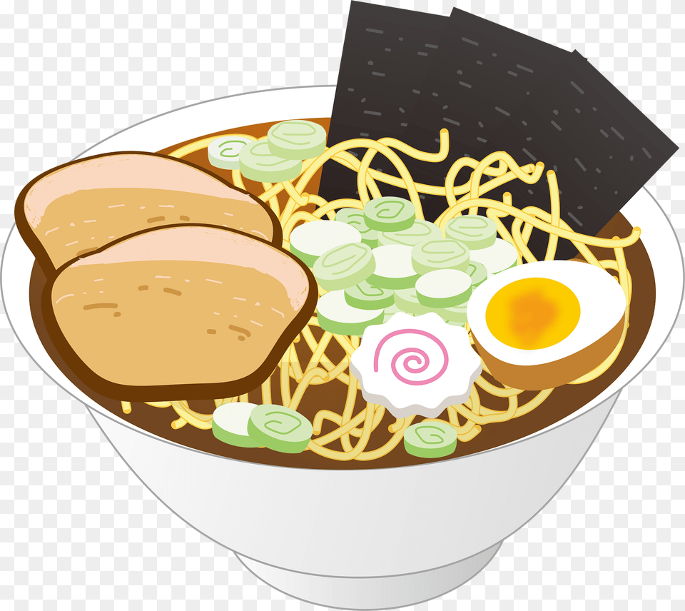 Ramen Food Clipart, Noodle, Meal, Lunch, Dish Png Image