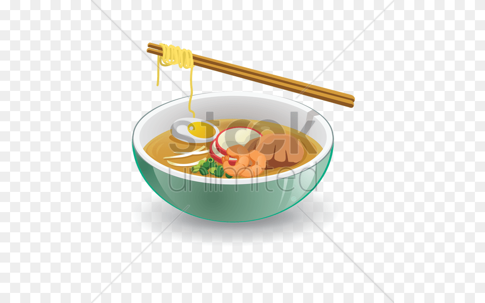 Ramen Noodles Vector Image, Bowl, Dish, Food, Meal Free Transparent Png