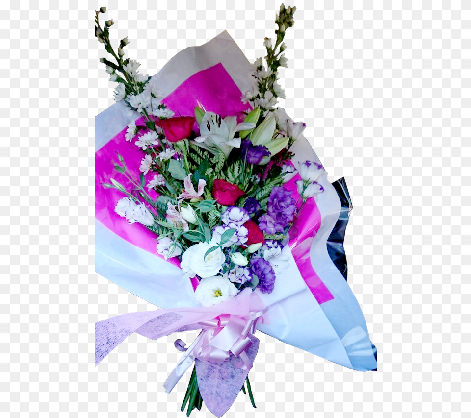 Ramo De 6 Rosas Rojas Con Agregados De Flores Peluche Bouquet, Flower Bouquet, Plant, Flower Arrangement, Flower Free Png