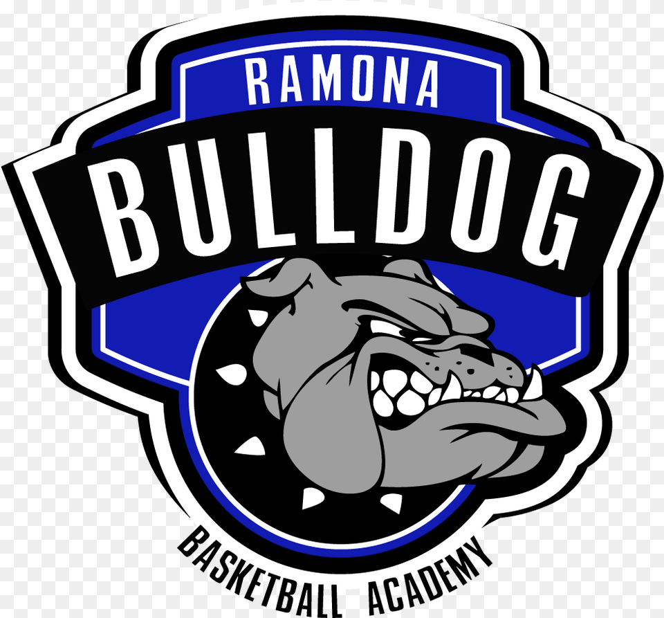 Ramona Bulldog Basketball Academy Language, Badge, Logo, Symbol, Ammunition Free Png