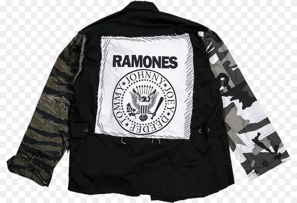 Ramones Full Body Jacket Ramones, Clothing, Coat, Vest, Long Sleeve Free Png Download