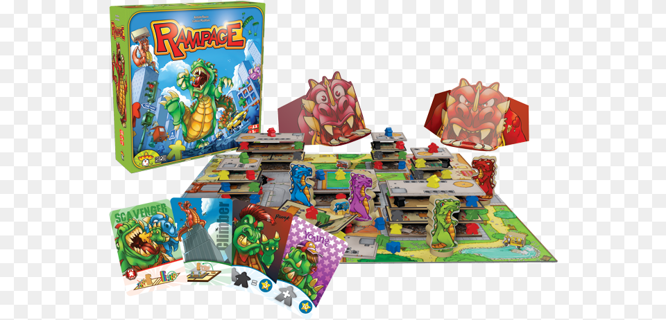 Rampage Meeple City, Game Png Image