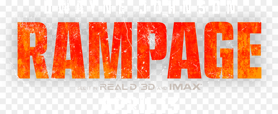 Rampagelogo Reald 3d, Advertisement, Poster, Book, Publication Free Png Download