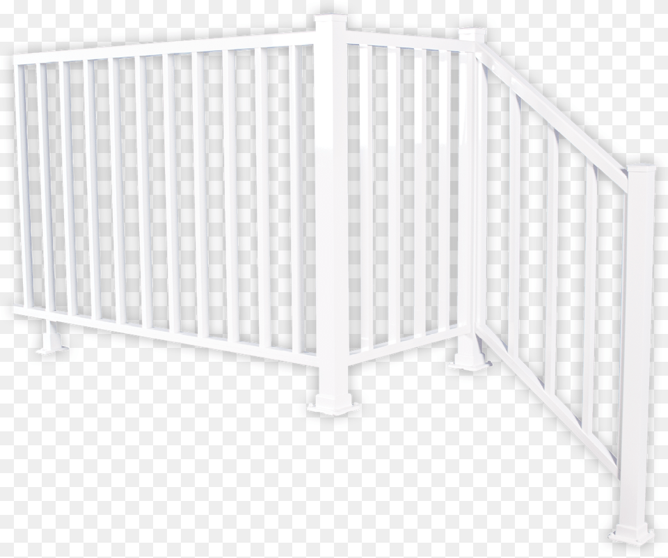Rampes D Aluminium, Crib, Fence, Furniture, Infant Bed Free Png Download