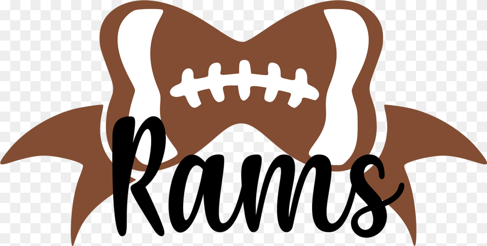 Rams Football Bow Svg Graphic Illustration, Body Part, Mouth, Person, Teeth Png Image