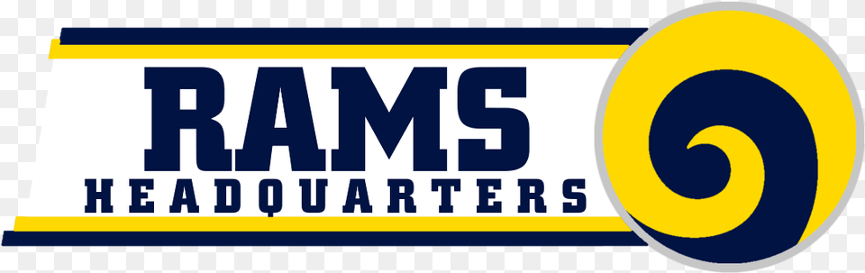 Rams Headquarters La Rams Logo Mark Crosby, Text Free Png Download