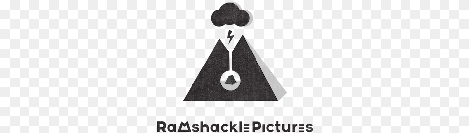 Ramshackle Logo Small Clothes Hanger, Triangle, Lighting Free Transparent Png